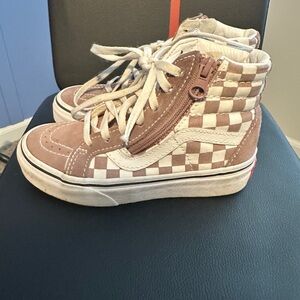 Vans Brown High-Top Sneakers